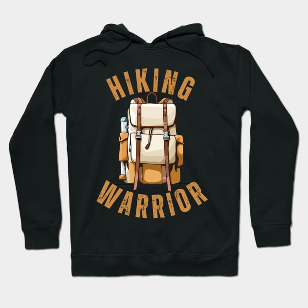 Hiking Warrior Hoodie by aesthetice1